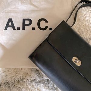A.P.C. Greenwich Dark Navy Crossbody Bag